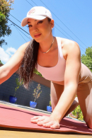 Kasey Kei is Downward Dog