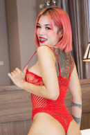 Stroking In Red!
